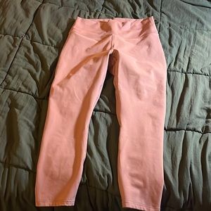 Muted pink Fabletics leggings